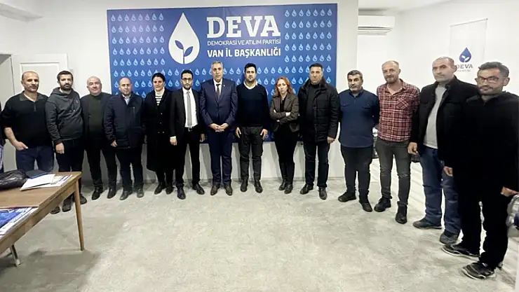 DEVA Partisi Van'da sahaya indi