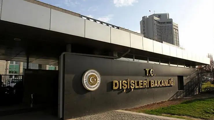 Dışişleri Bakanlığı'ndan açıklama