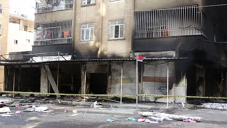 Diyarbakır'da tekstil dükkanında patlama