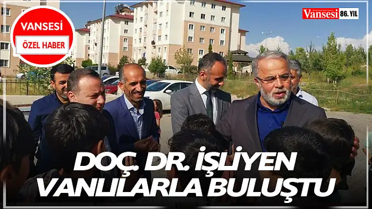 Doç. Dr. İşliyen Vanlılarla Buluştu