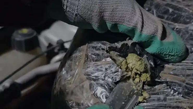 Doğubayazıt'ta 3 kilo 154 gram skunk ele geçirildi