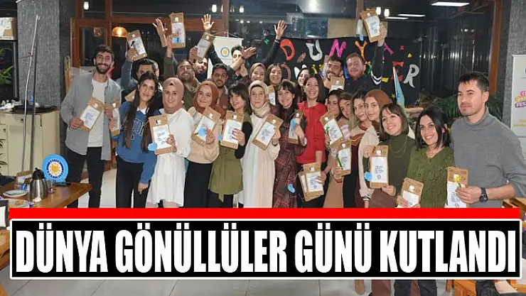 Dünya Gönüllüler Günü kutlandı