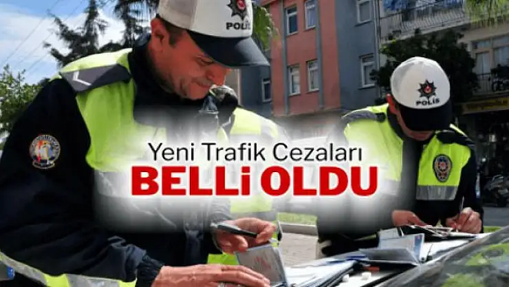 2017 yılı trafik cezaları belli oldu