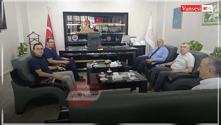 Edremit İlçe Milli Eğitim Müdürlüğüne atanan Nurses'e hayırlı olsun ziyaretleri