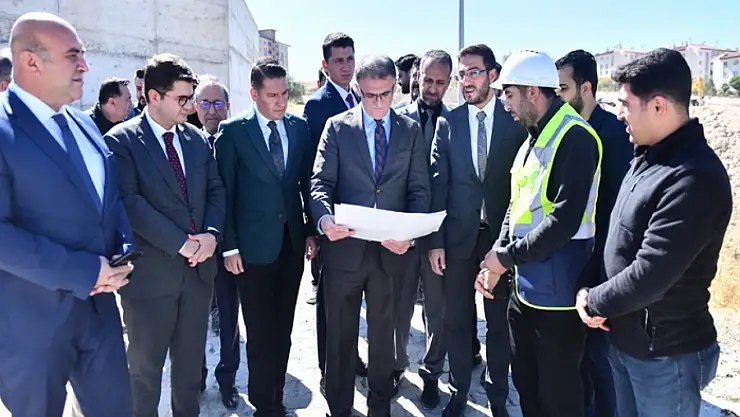 Edremit'te 130 yataklı kız hafızlık kursu inşaatı devam ediyor