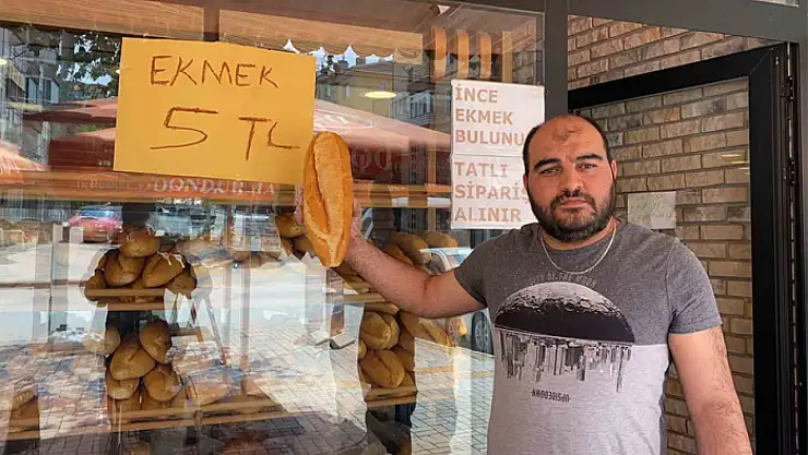 Ekmeğin fiyatını 8 TL'den 5 TL'ye indirdi