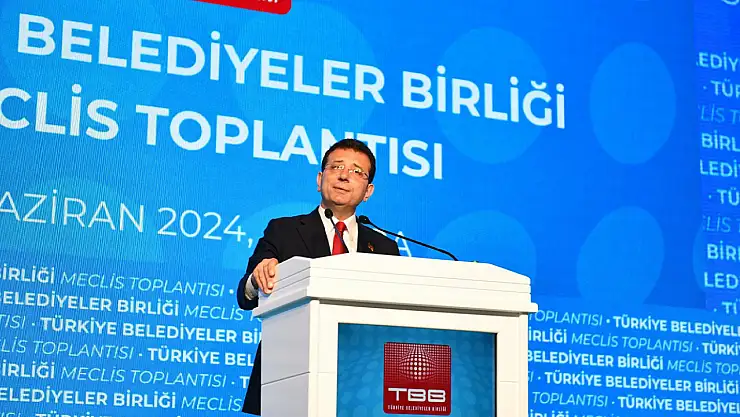 Ekrem İmamoğlu TBB Başkanı seçildi