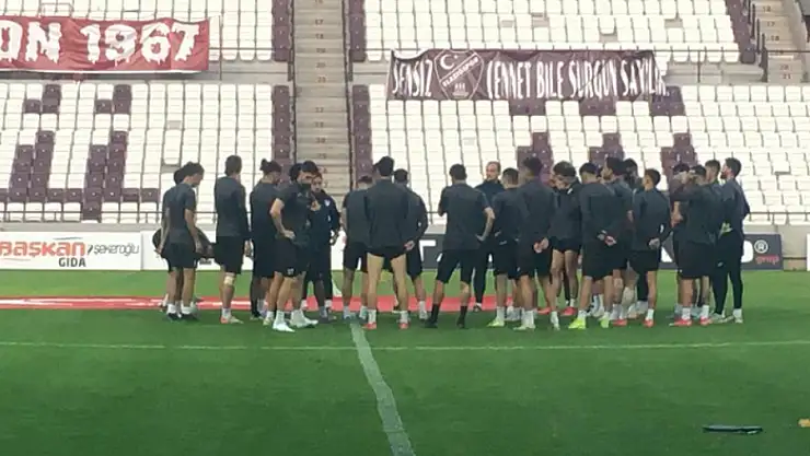 Elazığspor, Vanspor maçına hazırlanıyor