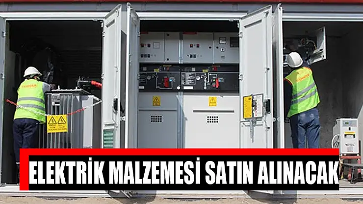 Elektrik malzemesi satın alınacak