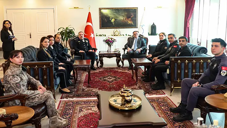 Emniyet Müdürü Mutlu'dan Vali Balcı'ya ziyaret