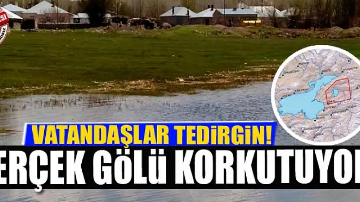 ERÇEK GÖLÜ KORKUTUYOR
