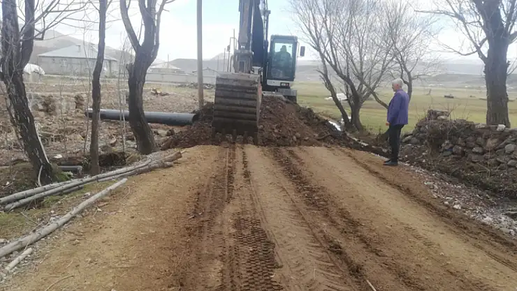 Erciş Belediyesi'nden yol ve altyapı hamlesi