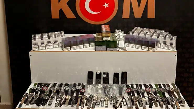 Erciş'te kaçakçılık operasyonu