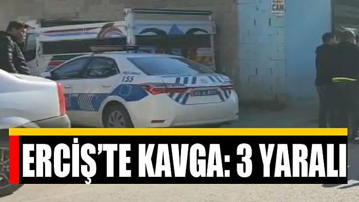 Erciş'te kavga: 3 yaralı