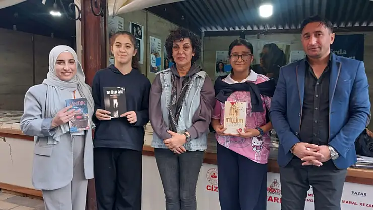 Erda Yayınları Yazarları Cizre Kitap Fuarı'nda okurlarıyla buluştu