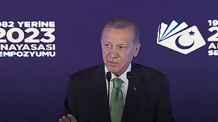 Erdoğan'dan yeni anayasa çağrısı