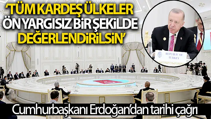 Erdoğan: Mülteci krizinin önlenmesi için Afgan ekonomisinin ayağa kaldırılması gerekiyor