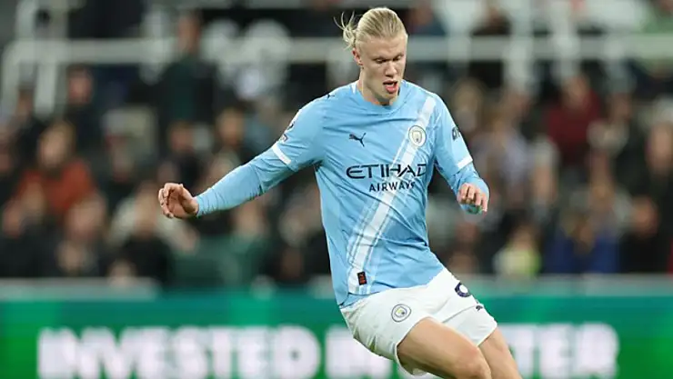 Erling Haaland, Premier Lig'de '100'ler kulübü'ne girdi