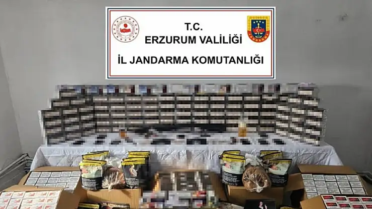 Erzurum'da jandarmadan uyuşturucu tacirlerine geçit yok