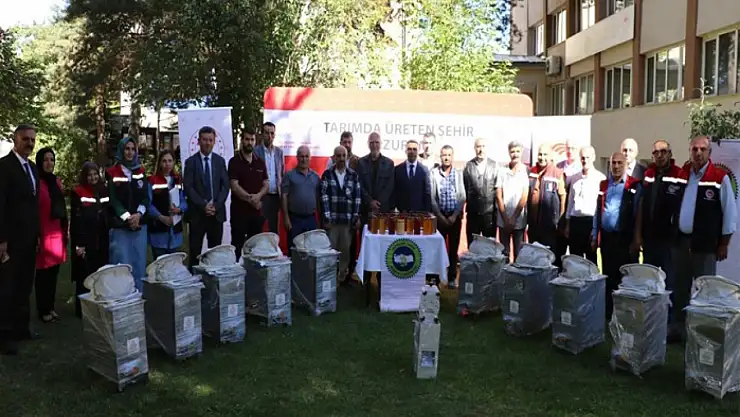 Erzurum'da organik arıcılığa destek