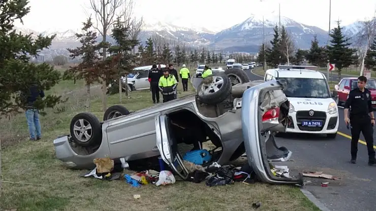 Erzurum kent merkezinde 6 aylık trafik kazası bilançosu