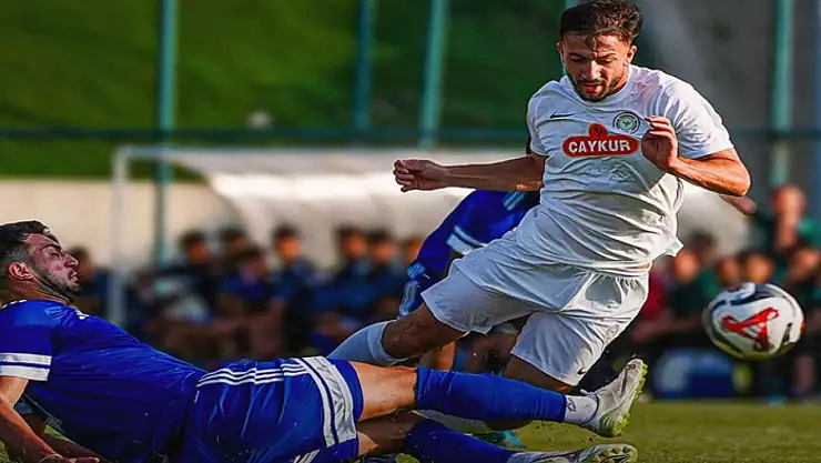 Erzurumspor FK, Rizespor'u hazırlık maçında 1-0 mağlup etti