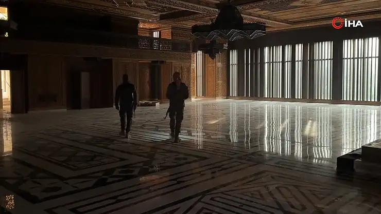 Esad'ın lüks evi sessizliğe gömüldü