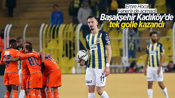 Fenerbahçe evinde Başakşehir'e mağlup