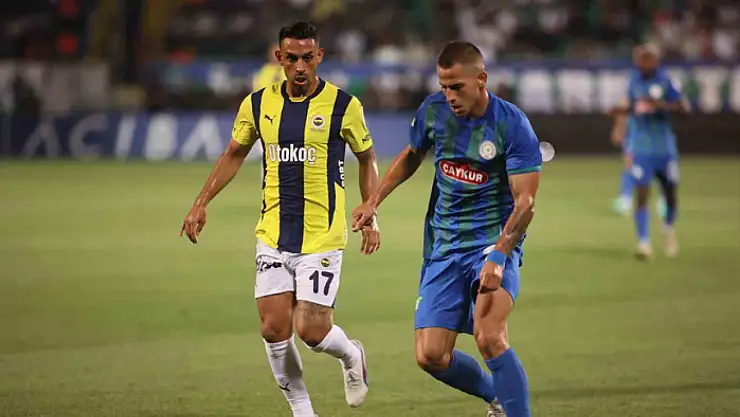 Fenerbahçe ile Çaykur Rizespor 46. randevuda