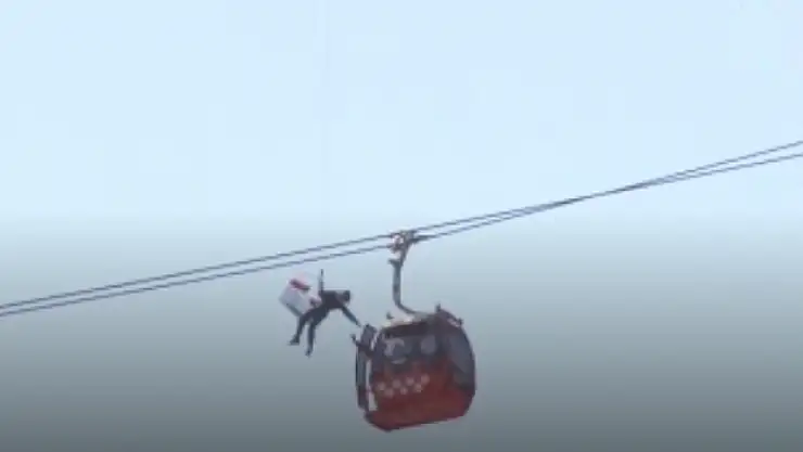 Film sahnesi gibi kurtarma operasyonu
