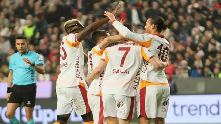 Galatasaray, Antalyaspor'a karşı yenilmezlik serisini 19 maça çıkardı