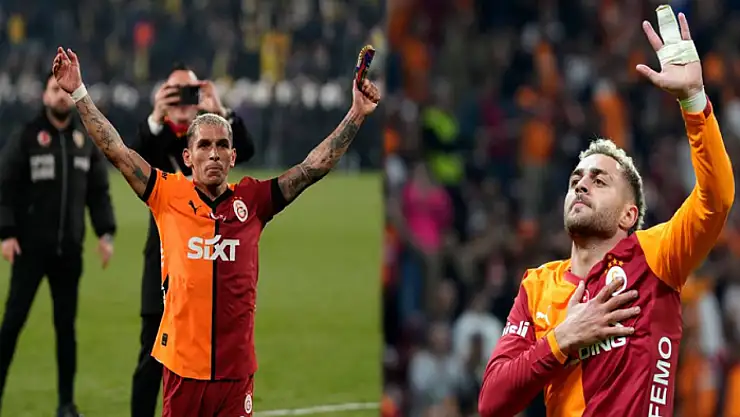 Galatasaray'da, Fenerbahçe derbilerinin en deneyimlileri Torreira ile Barış Alper