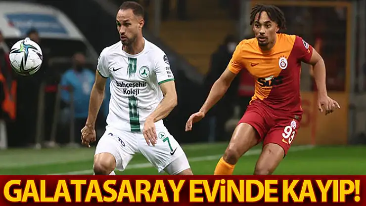Galatasaray evinde kayıp!