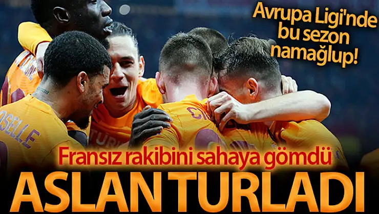 Galatasaray, UEFA Avrupa Ligi'nde gruptan çıkmayı garantiledi