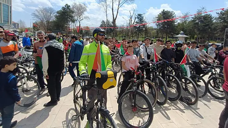 Gazze için sür ve diren  etkinliği düzenlendi
