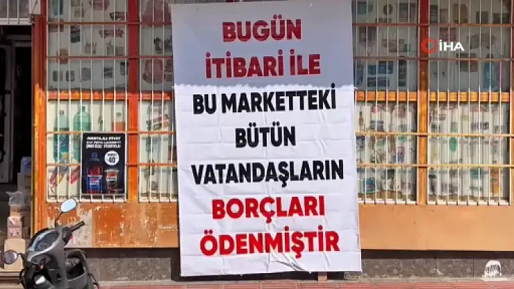 Gizemli hayırsever, 400 depremzede ailenin 1 milyon 600 bin TL'lik bakkal borcunu ödeyip kayıplara karıştı
