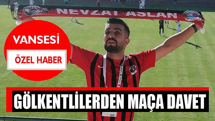 Gölkentlilerden maça davet