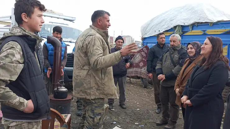 Erciş Belediyesi'nden esnafa ziyaret