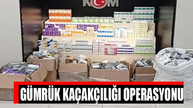 Gümrük kaçakçılığı operasyonu