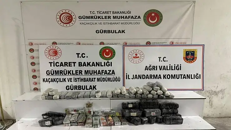 Gürbulak Sınır Kapısı'nda uyuşturucu operasyonu