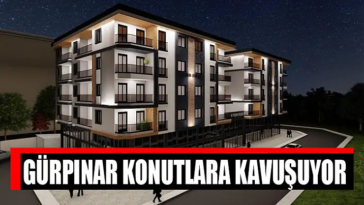 Gürpınar konutlara kavuşuyor