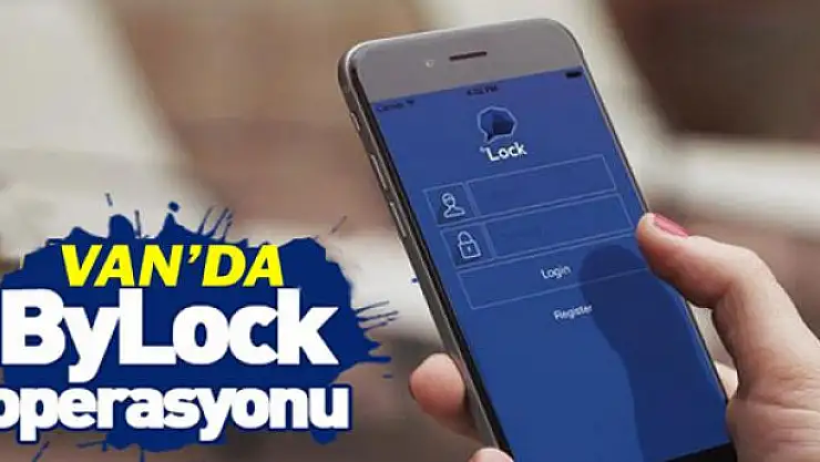 Van'da 'ByLock' operasyonu 