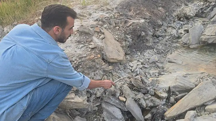 Hakkari'de gizemli kükürt vadisi