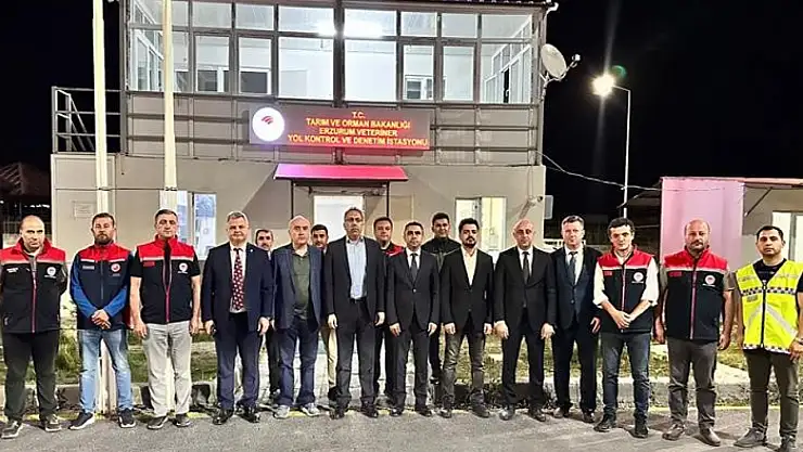 Hayvan Kontrol ve Denetim İstasyonu'nu incelediler