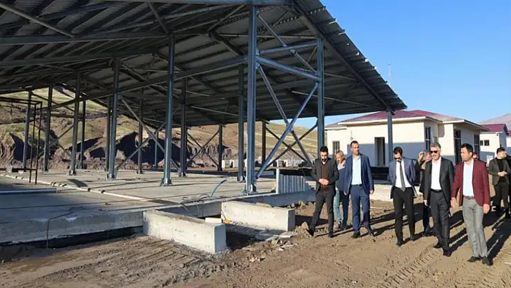 Hayvan Pazarı ve Mezbahanesi projesi devam ediyor