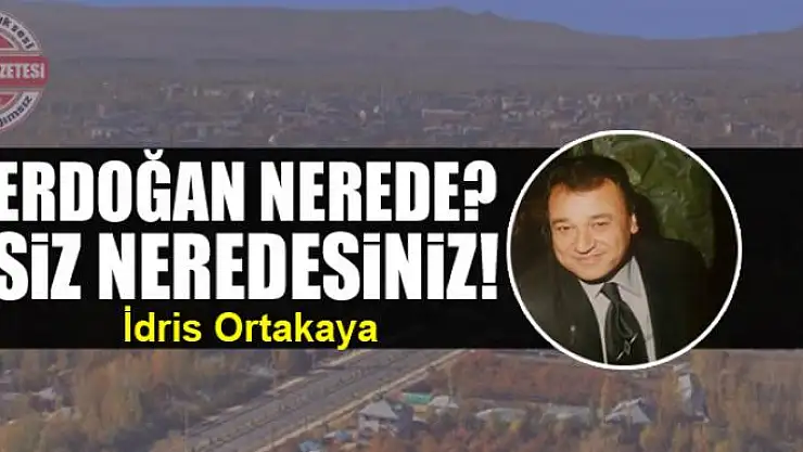 Erdoğan Nerede? Siz Neredesiniz!