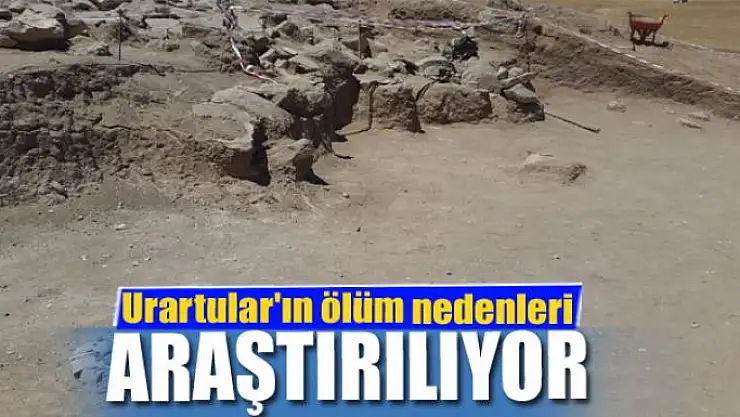 Urartular'ın ölüm nedenleri araştırılıyor