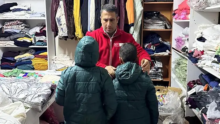 İhtiyaç sahibi vatandaşlara giyim desteği