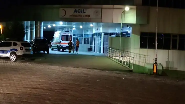 İki aracın çarpışmasıyla 8 kişi yaralandı