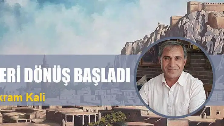 Geri dönüş başladı